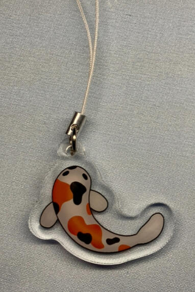 Koi phone charm